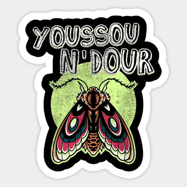 Youssou n' dour rnb Sticker by rararizky.bandung